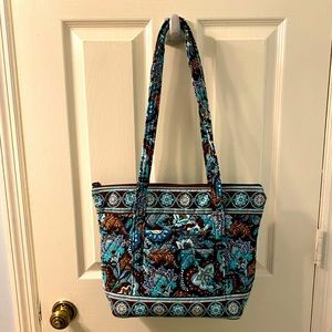 NWOT Retired Vera Bradley Java Blue Tote